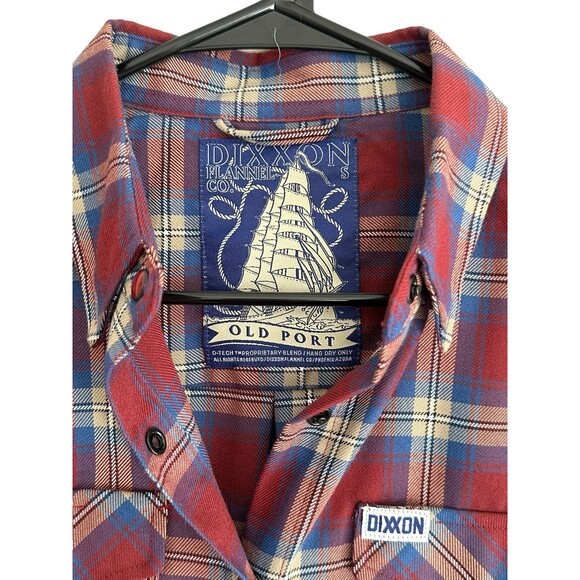 DIXXON Flannel OLD PORT Women's Flannel Shirt - S - Picture 3 of 3